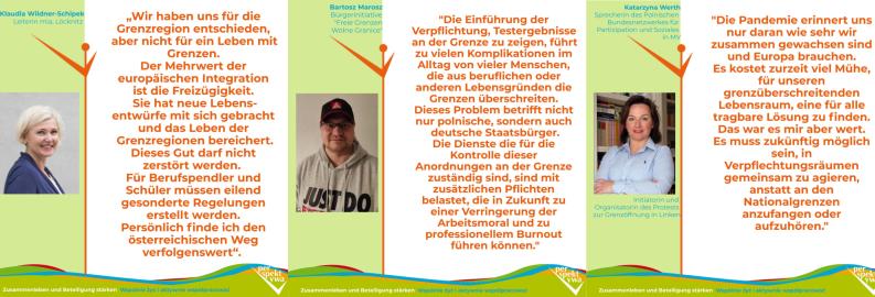 Fotos mit Statements