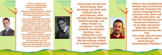 Fotos mit Statements