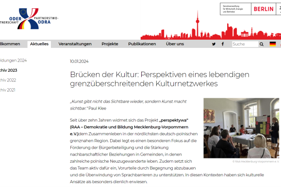 Beitrag Oder-Partnerschaft